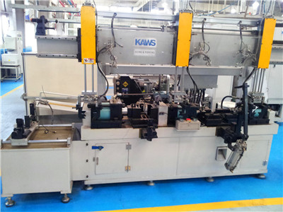 KNUCKLE BRACKET SIZING& PIECING MACHINE